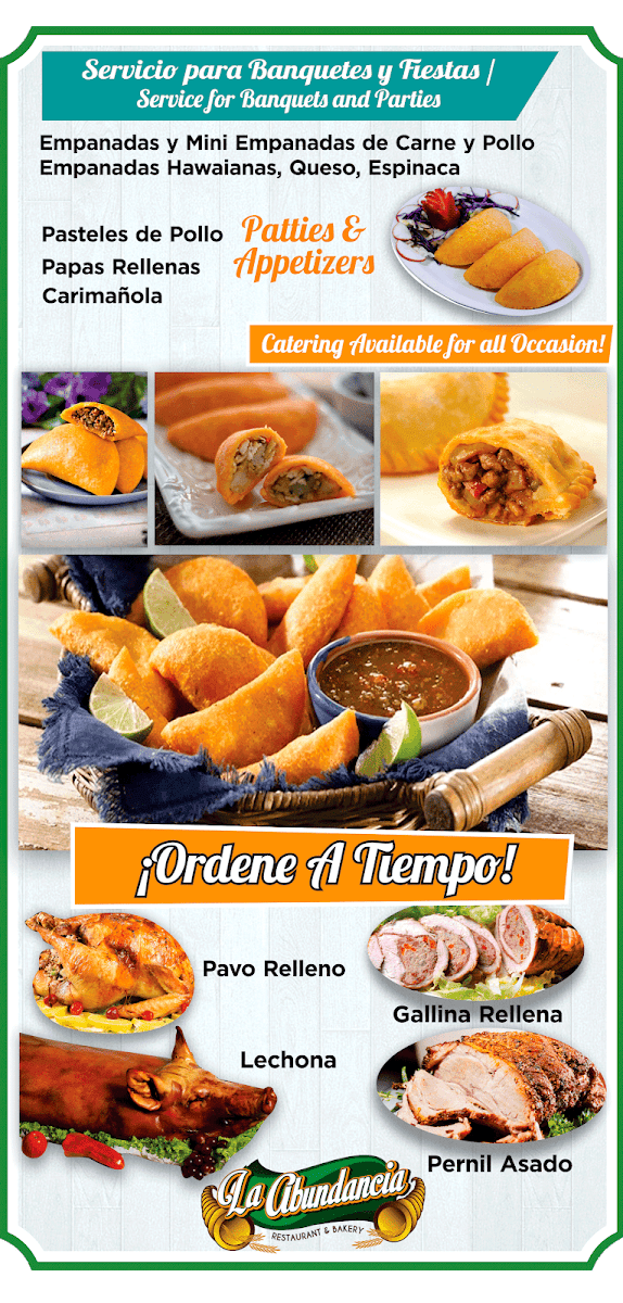 La Abundancia Menu - Image 5